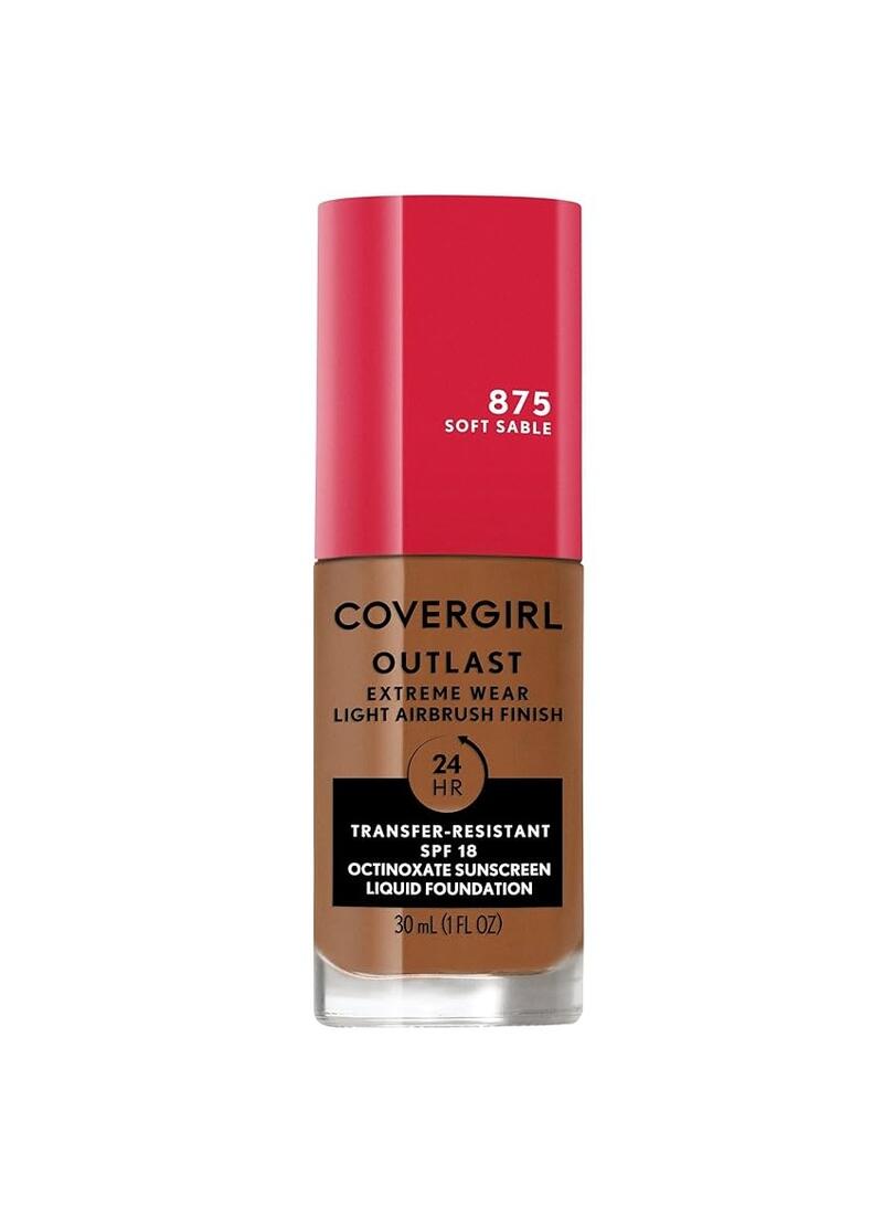 Covergirl Outlast Extreme Wear 3-in-1 Foundation Soft Sable #875 3ml