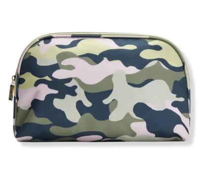 Green Camo Cosmetic Bag