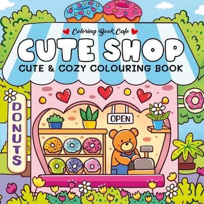 Colouring Book Cafe Assorted