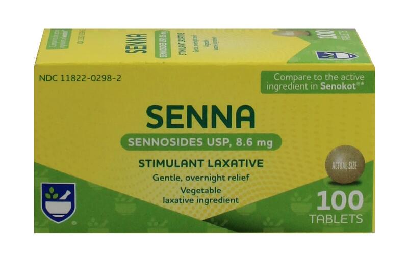Rite Aid Senna Laxative 100ct