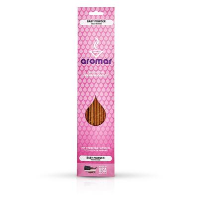 Aromar Incense Sticks Baby Powder 20 count