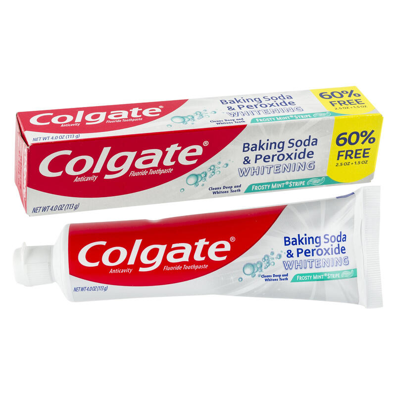 Colgate Baking Soda & Peroxide Whitening Toothpaste 4oz