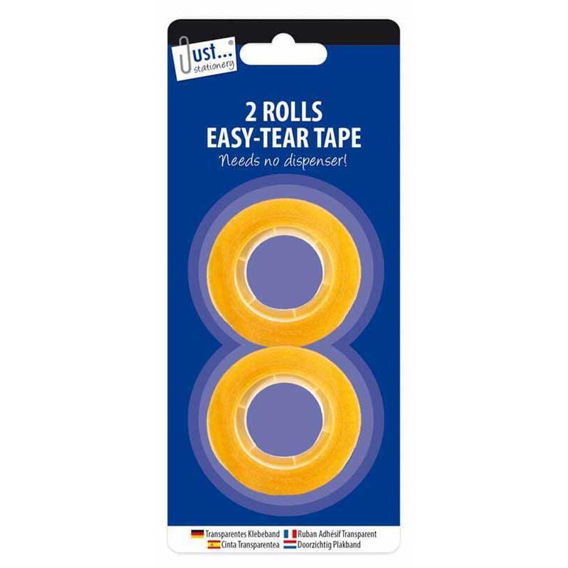 Just Stationary Easy Tear Tape 2pk